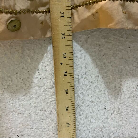 Haute Hippie Black 100% Silk Beaded Embellished Tunic Mini Dress, M - Picture 7 of 9